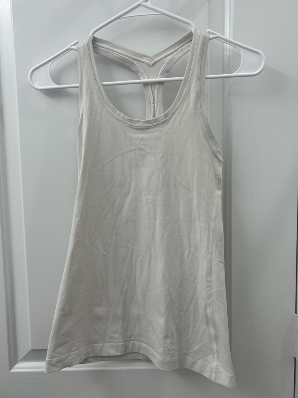 Lululemon racerback tank top white